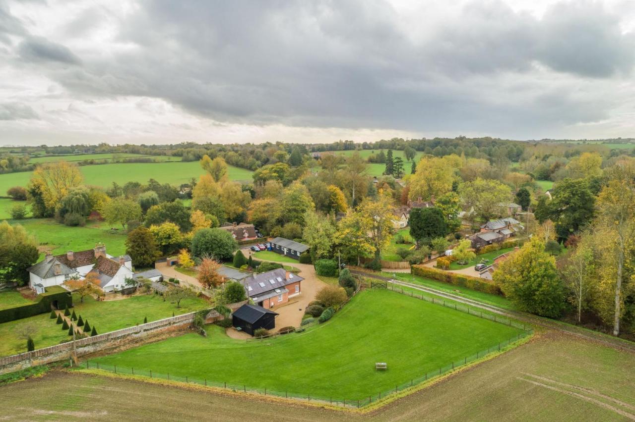 Maltings Lodge Chelsworth Bagian luar foto