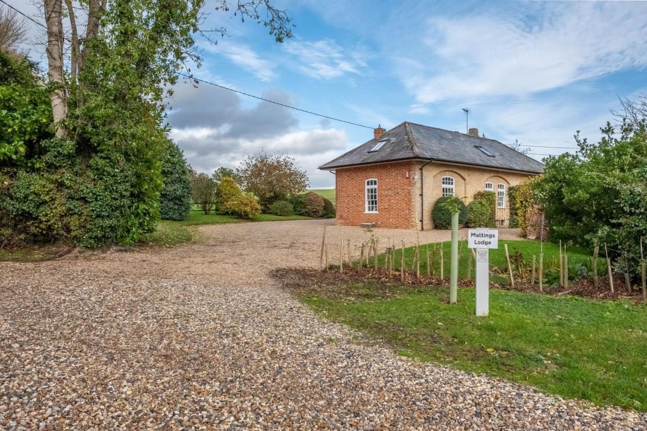 Maltings Lodge Chelsworth Bagian luar foto